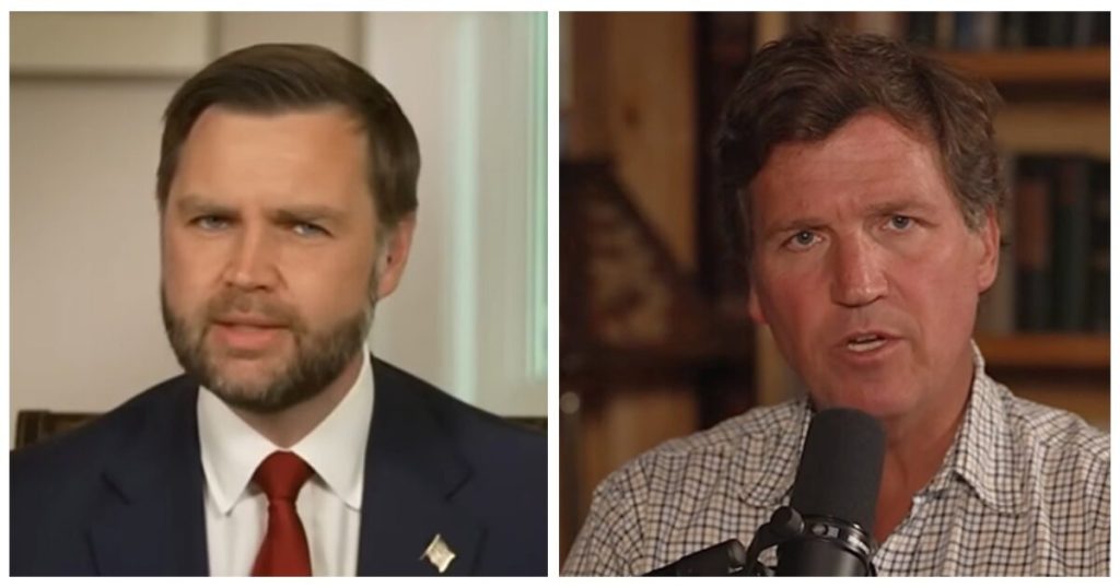 Alleged secret PR scheme involving JD Vance and Tucker Carlson revealed