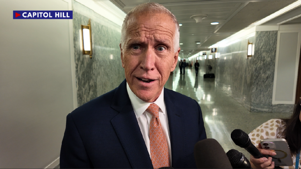 ‘It’s a Math Problem’: RINO Thom Tillis Brags He’s Blocking Trump’s SAVE Act While Democrats Prioritize Illegals