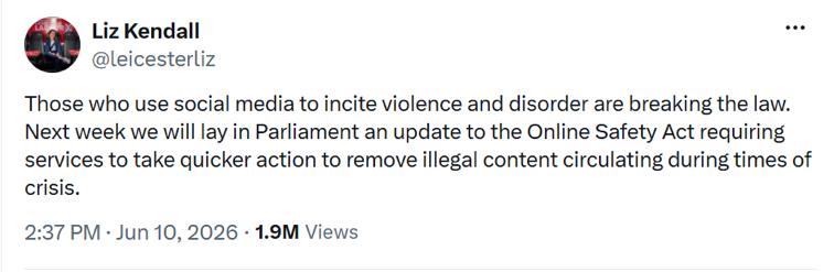 UK Censors ‘Misinformation’ About Migrant Crime That Turned Out To Be 100% True