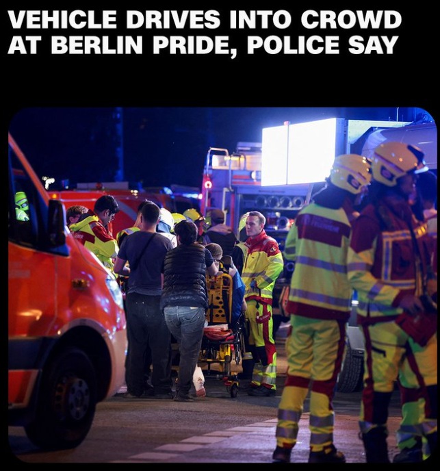 Terrorist Attack at Berlin Gay Pride Event