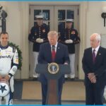 President Trump Participates in a Freedom 250 Grand Prix Showcase