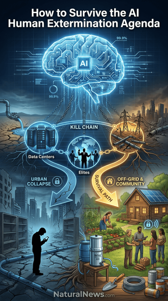 How to Survive the AI Human Extermination Agenda