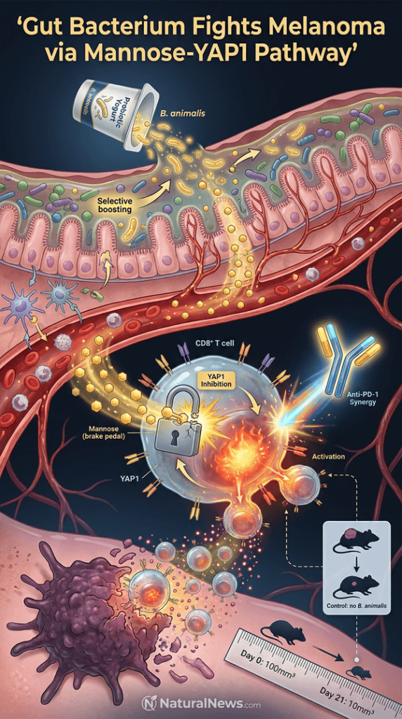 Study: Gut Bacterium May Help Immune System Fight Skin Cancer