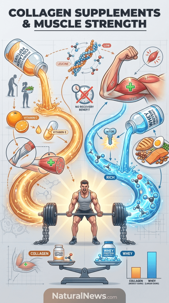 Collagen Supplements May Boost Muscle Mass and Strength, Study Finds