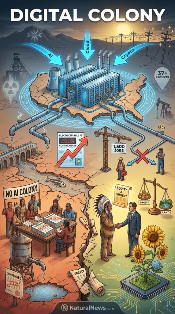 Data Center Expansion Targets Native American Lands, Sparking Tribal Resistance