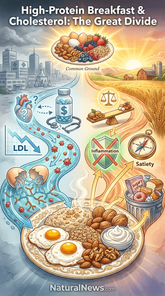 High-Protein Breakfasts and Cholesterol: Differing Views on Dietary Interventions