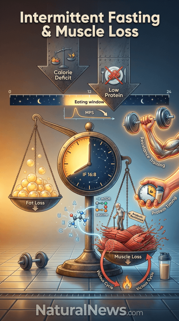 Study: Intermittent Fasting Linked to Lean Muscle Loss