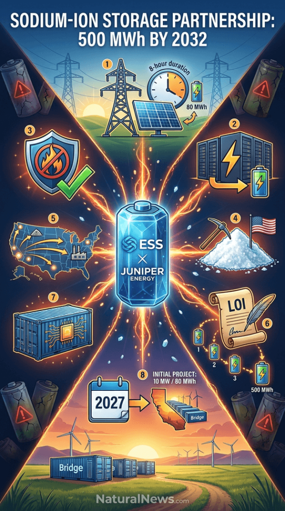 ESS Tech, Juniper Energy Plan 500 MWh Sodium-Ion Storage Partnership