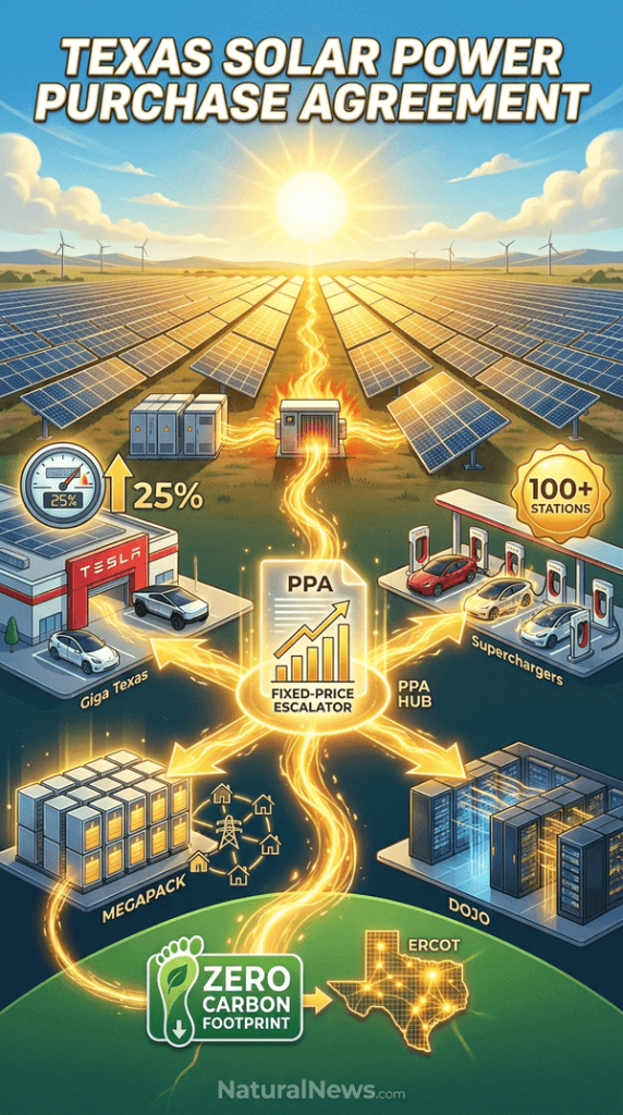 Tesla Locks Down Texas Sun: Inside the 140-Megawatt Solar PPA That Powers the Globalist Grid