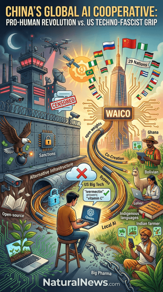 China’s Global AI Cooperative: A Pro-Human Revolution vs. America’s Techno-Fascist Police State