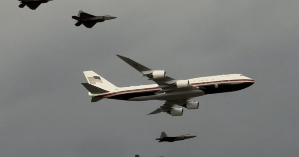 WATCH: Air Force One Buzzes Over Freedom 250 Crowd on the National Mall Amid Severe Weather Evacuations
