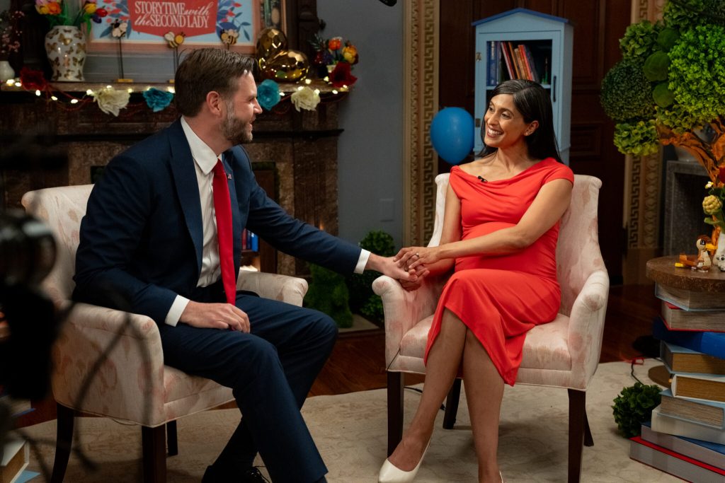 The Left Makes Weird Comments About Usha Vance’s Normal Maternity Clothes