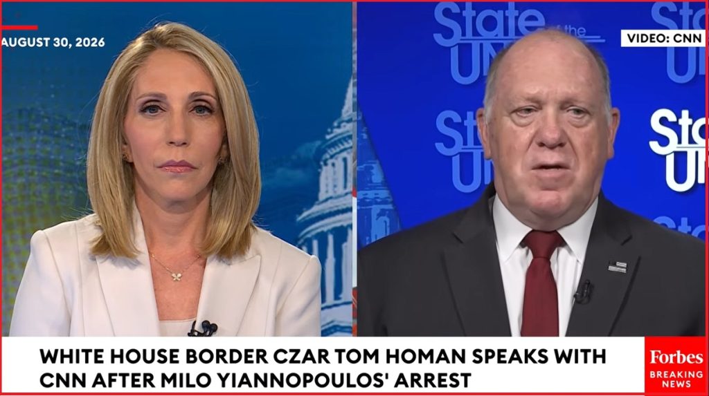 Sunday Talks – CNN’s Dana Bash Defends Illegal Immigration Against Deportation Czar Tom Homan