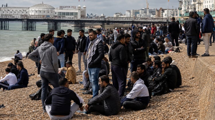 A Famous English Beach is a Muslim Migrant Rape Hunting Ground