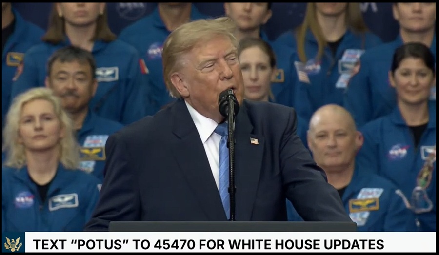 President Trump Announces the United States Space Academy