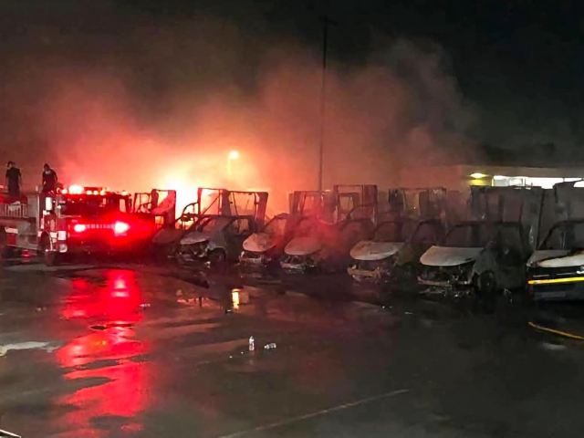 Gulf Cartel Torching Border City Businesses, Trucks in Extortion Scheme
