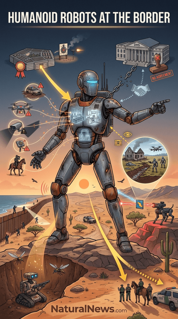 U.S. Robotics Company Says Humanoid Robots Could Patrol Border