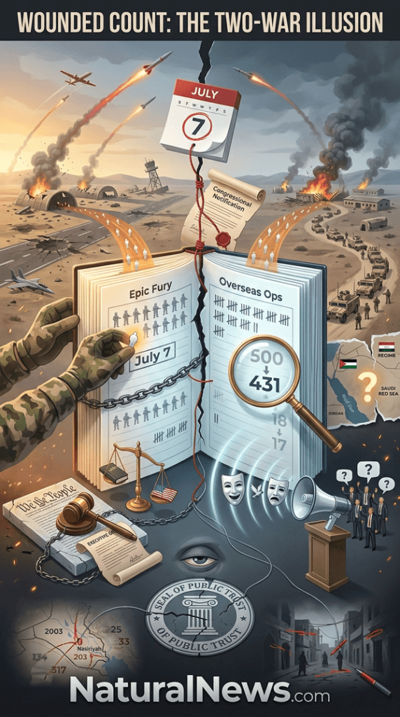 Pentagon Data: Number of U.S. Troops Wounded During War on Iran Now Over 750