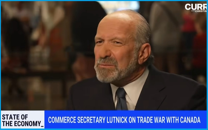 Commerce Secretary Howard Lutnick Discusses U.S-Canada Trade Conflict