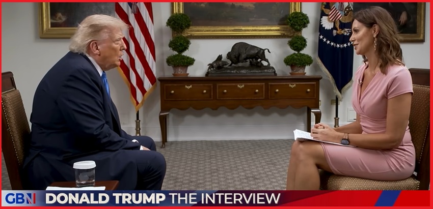President Trump Lengthy Interview With U.K GB News