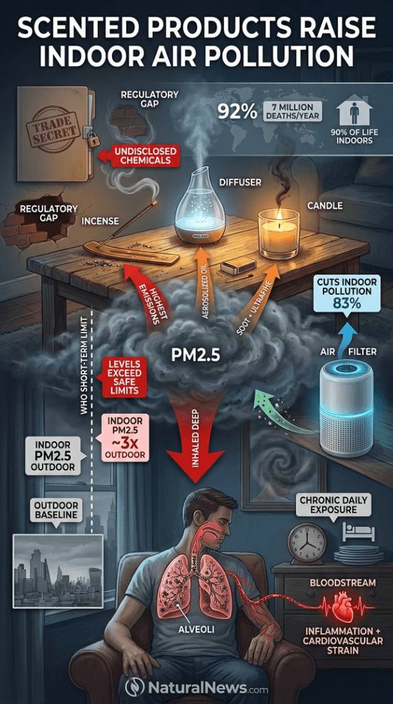 Study Finds Scented Products Raise Indoor Air Pollution Levels