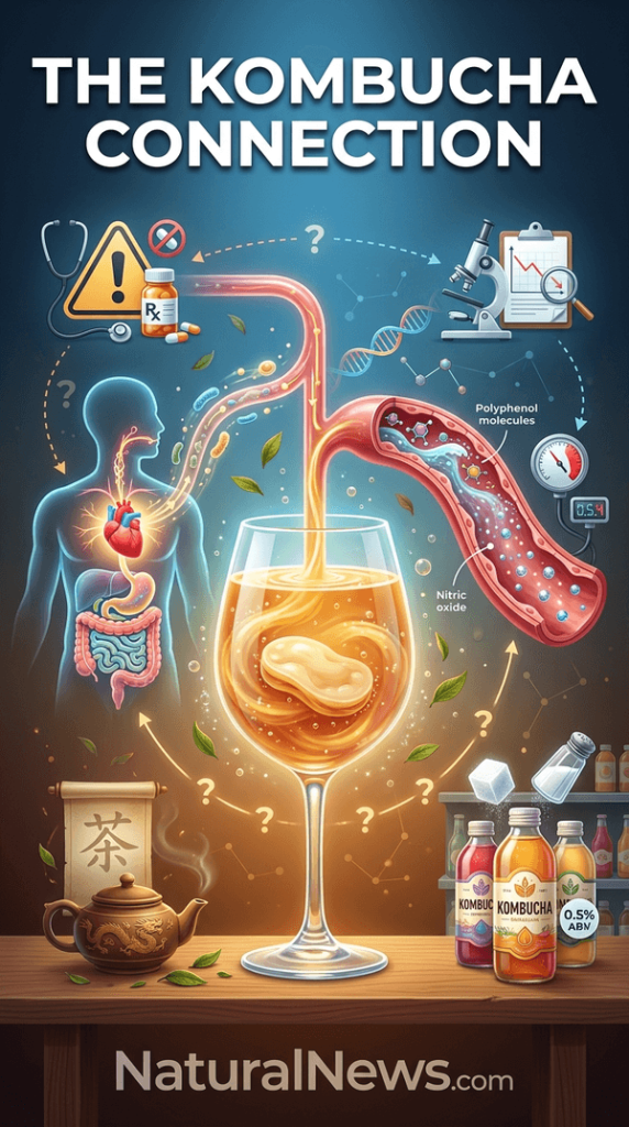 Study Links Kombucha Consumption to Lower Blood Pressure