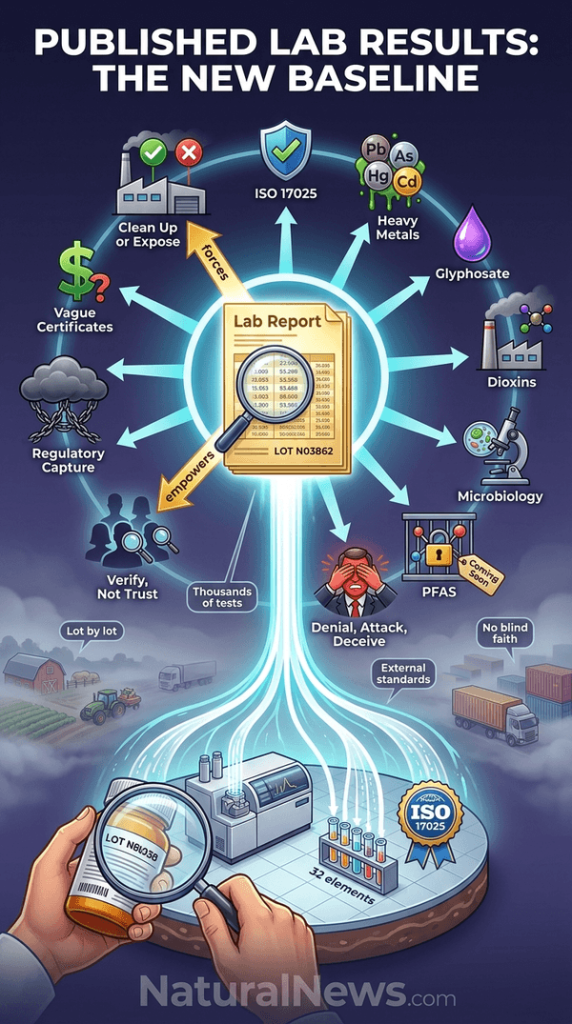 Health Ranger Store Now Publishes Product Lab Test Results For Everyone to See