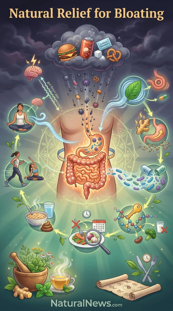 Institute for Natural Medicine Recommends Natural Remedies for Bloating