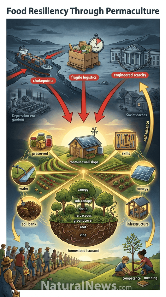 Food Resiliency Through Permaculture: Why We Must Become Self-Reliant to Thrive