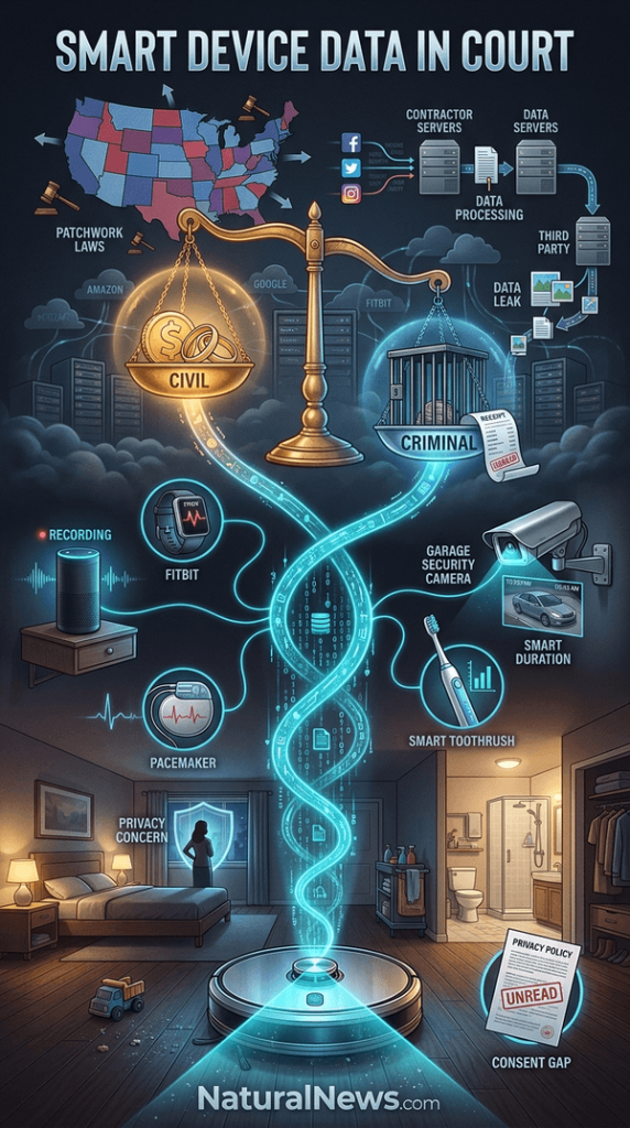 Smart Device Data Used as Evidence in Court, Raising Privacy and Legal Questions