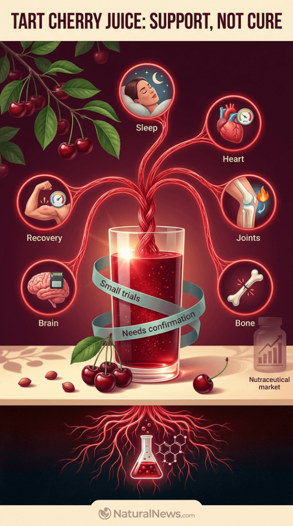 Tart Cherry Juice Linked to Sleep, Heart, and Recovery Benefits in Studies