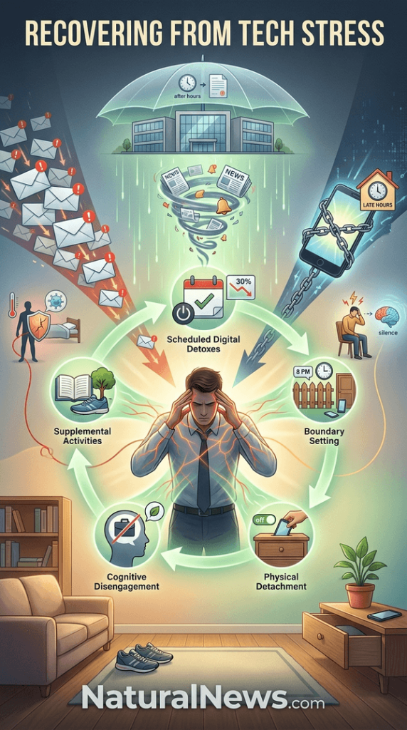 Research Outlines Methods for Recovering From Technology-Related Stress