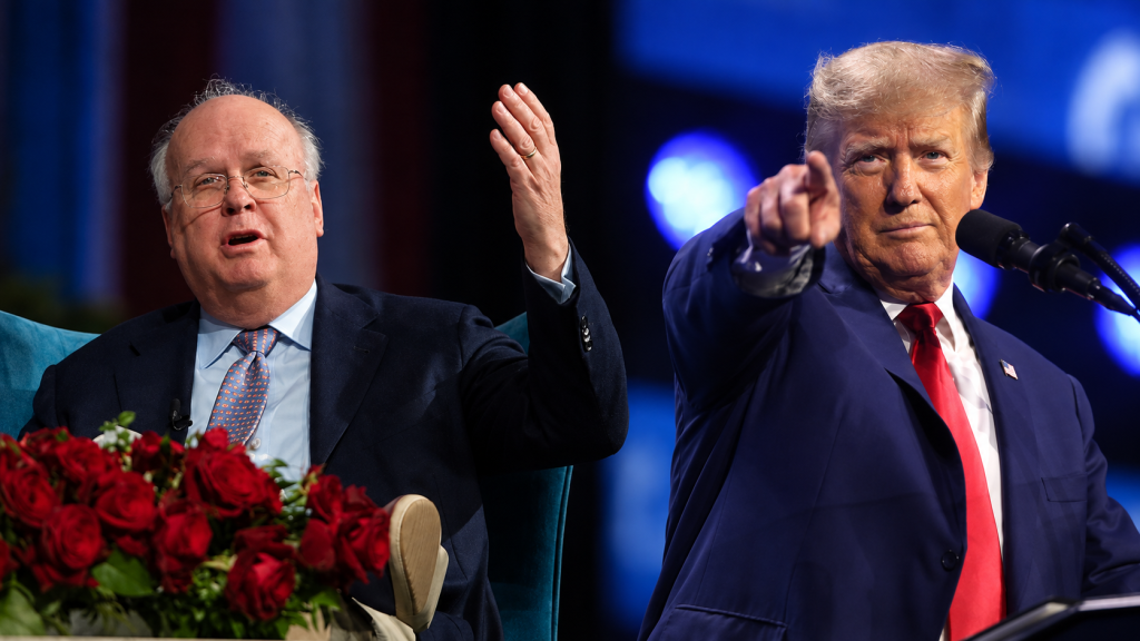 Trump Blasts Karl Rove as “Stone Cold Loser” Hours After Former Bush Adviser Says He Will Vote Democrat