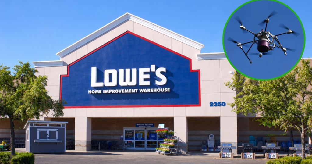 Lowe’s Launches Drone Delivery Service
