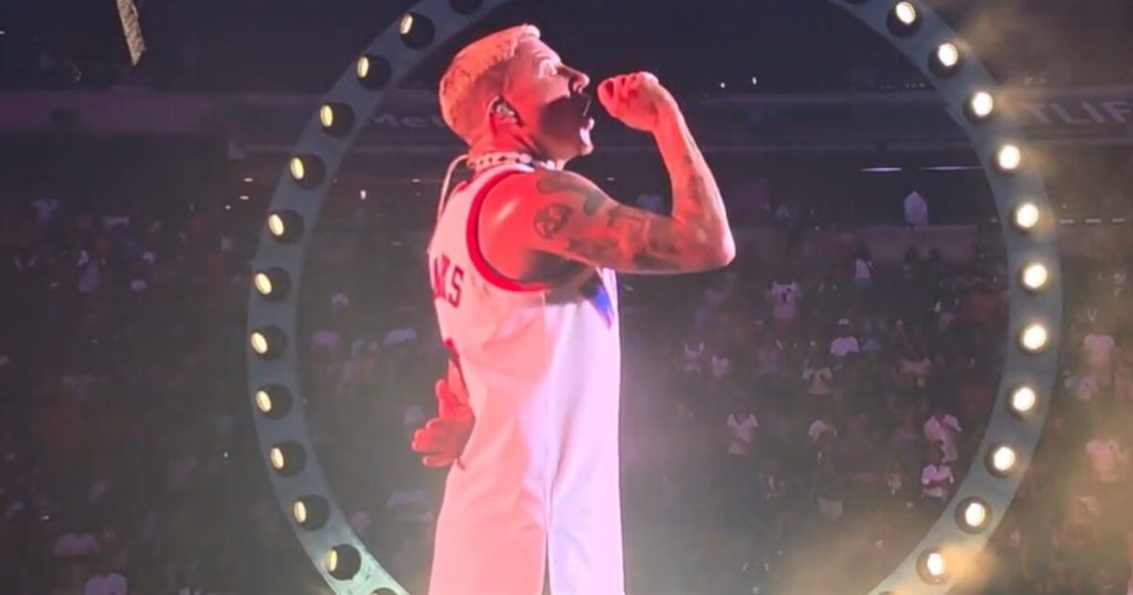 Macklemore gets the boot from Ed Sheeran’s Gillette shows after Robert Kraft steps in