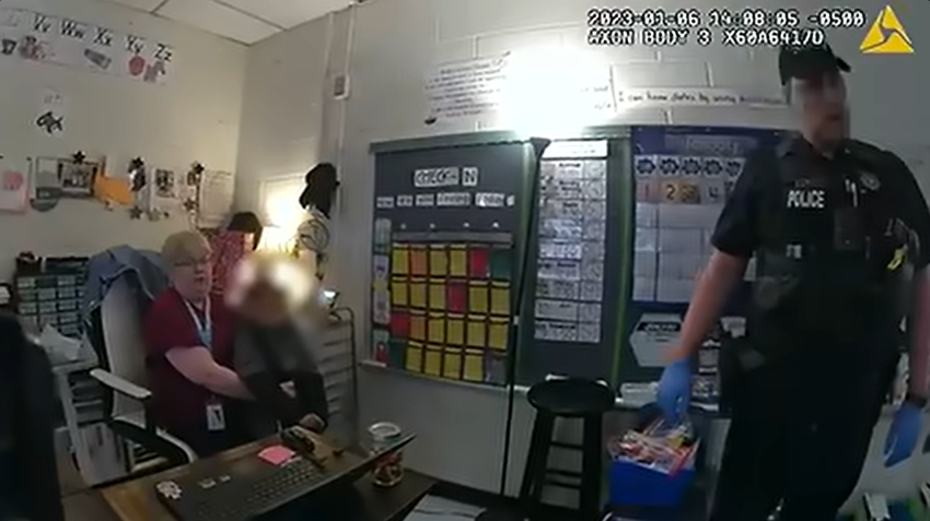 6-year-old who shot teacher in chest swore at cops, admitted stealing gun from mom in video