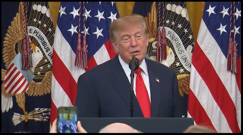 President Trump Celebrates Columbus Day at the White House