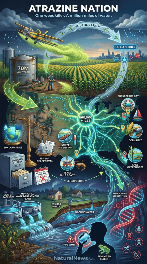 Report: Atrazine Contaminates More Than 25% of U.S. Rivers and Streams
