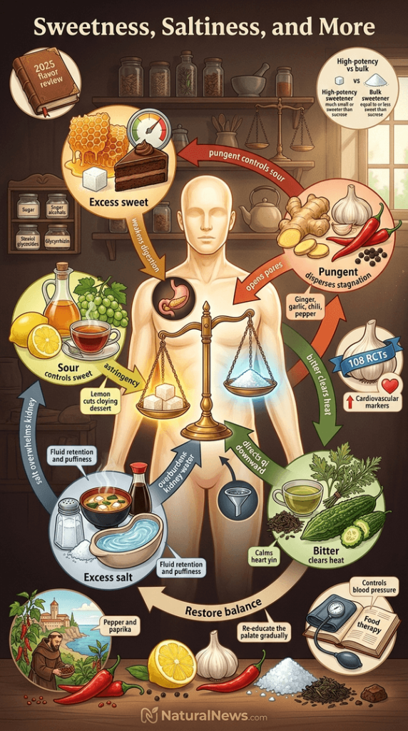 How Sweetness, Saltiness, and More Can Benefit Or Harm Your Body