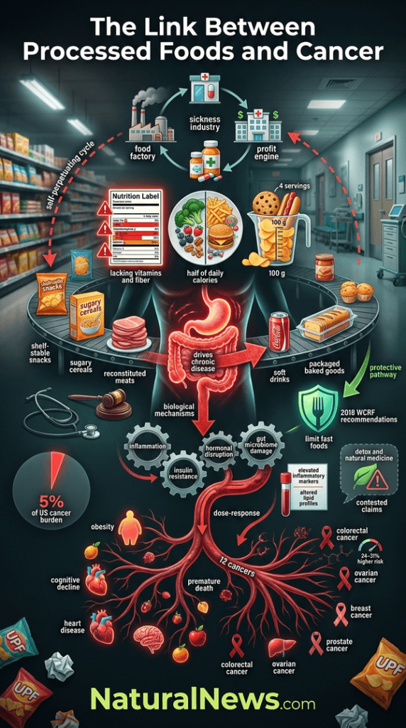 From Packaged Snacks to Fast Food: How Diet Choices May Influence Cancer Risk