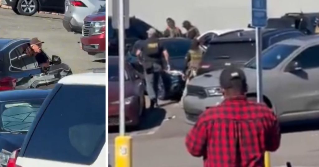 INFURIATING VIDEO: San Diego Crowd Chants ‘F*ck You, White Boy!’ at ICE Officers