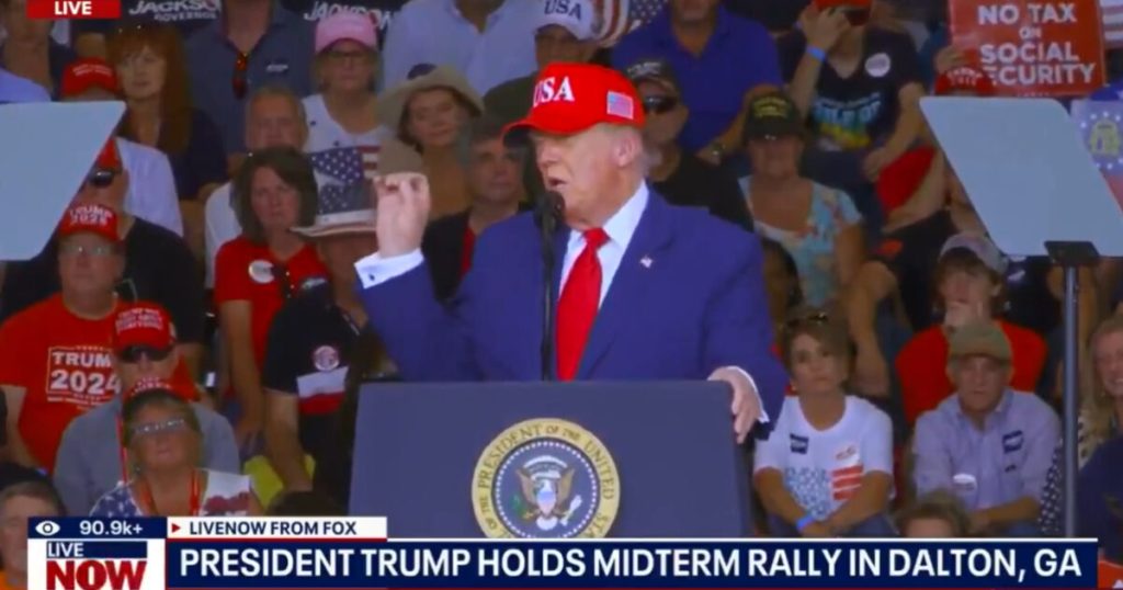 Trump shares more good news: ‘Our country is based on merit’